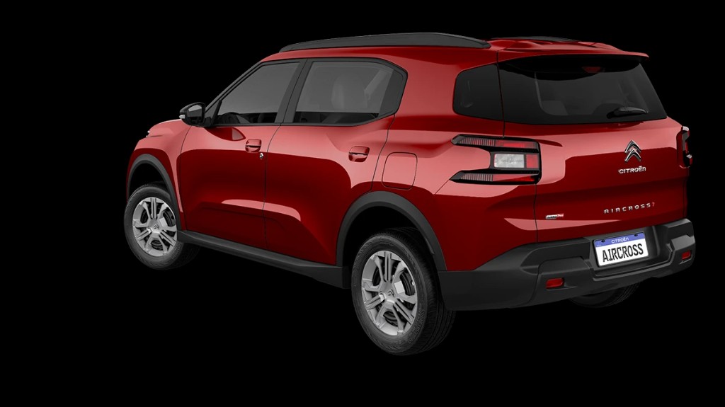 Citroen Aircross em cor vermelha