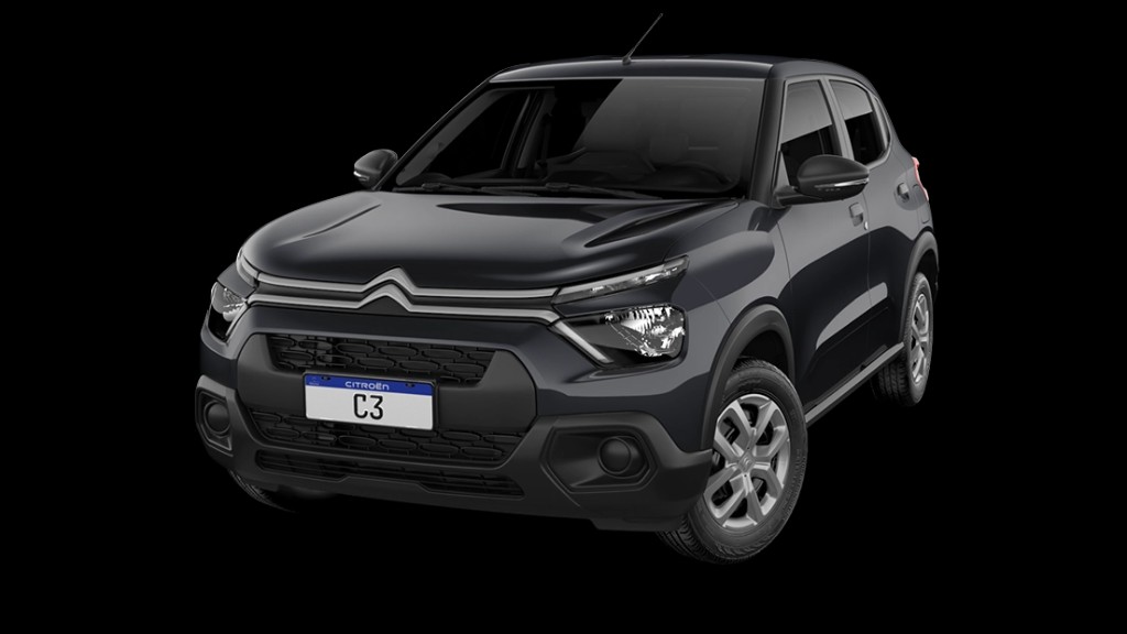 Citroen C3 em cor escura