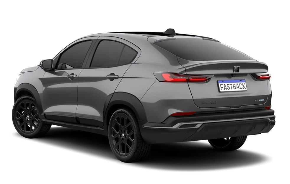 Fiat Fastback em cor cinza
