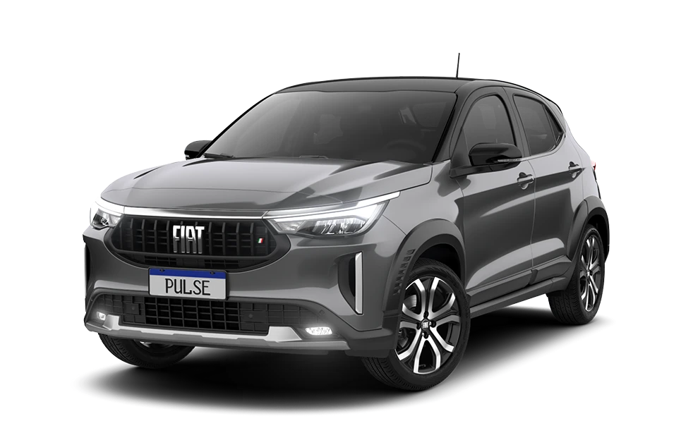 Fiat Pulse em cor cinza
