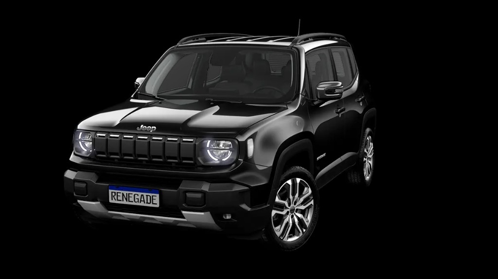 Jeep Renegade em cor preta